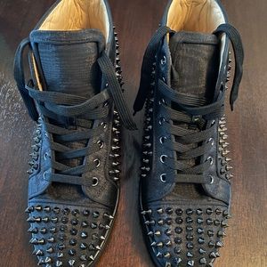 Christian Louboutin Women’s Spiked Sneakers